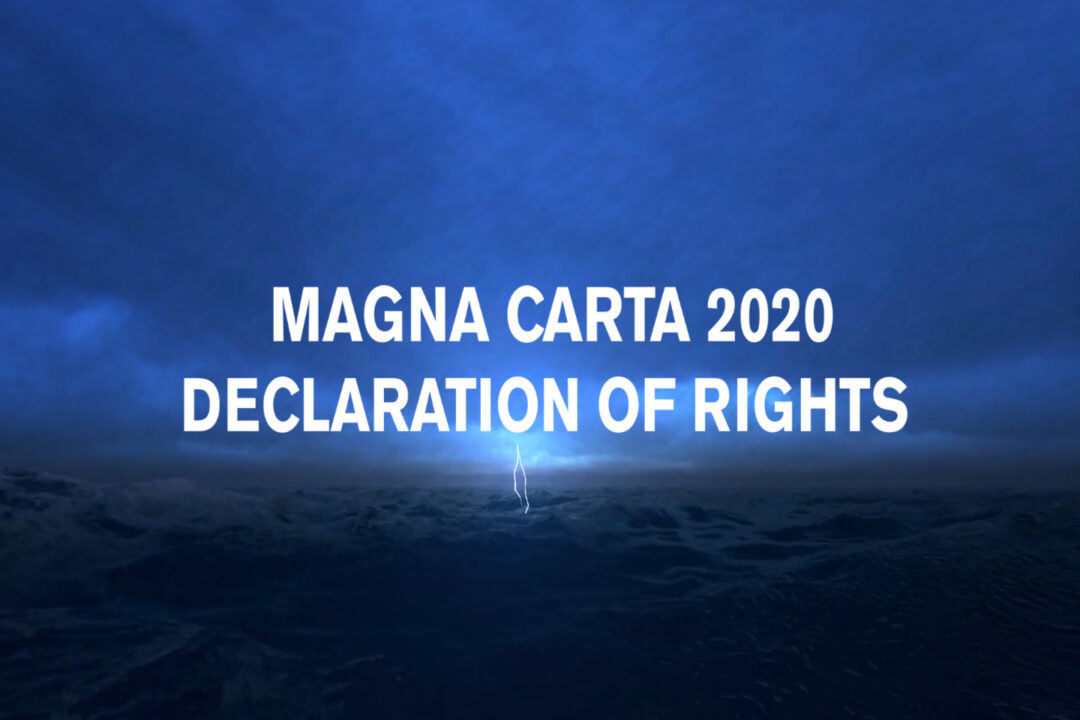 The Antidote To COVID-1984 Is Magna Carta 2020