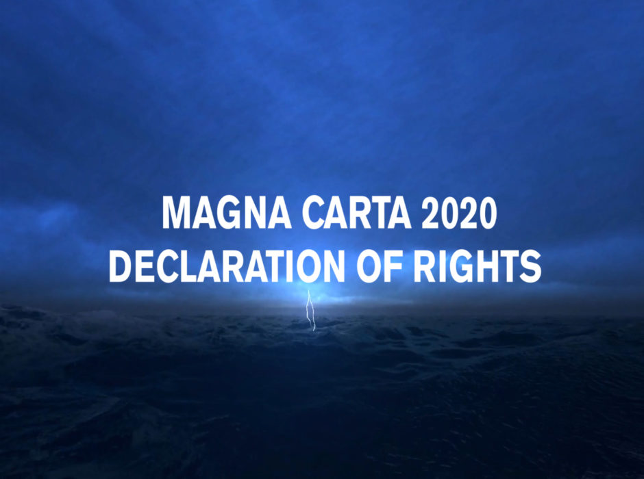 The Antidote To COVID-1984 Is Magna Carta 2020